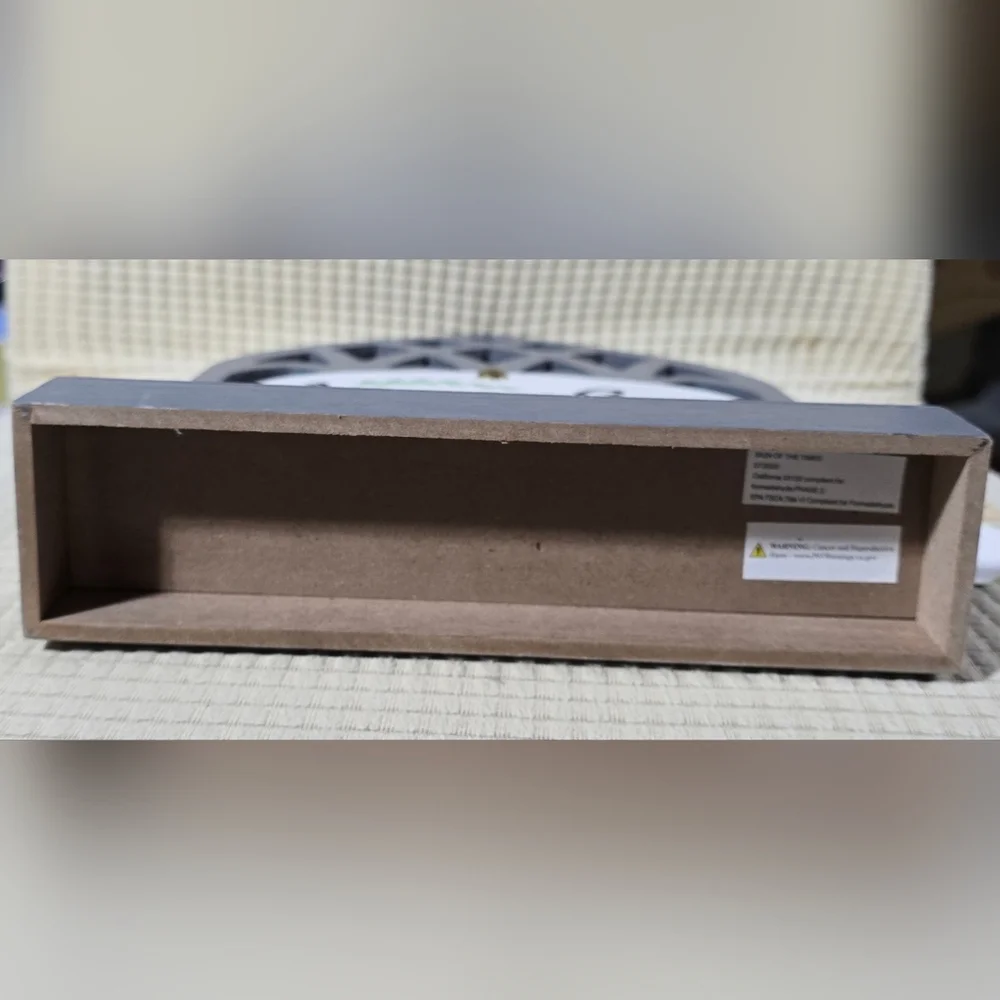 Wooden Tabletop Arch "Family" Decor Rustic Farmhouse Cathedral Window Design NWT - Picture 7 of 8